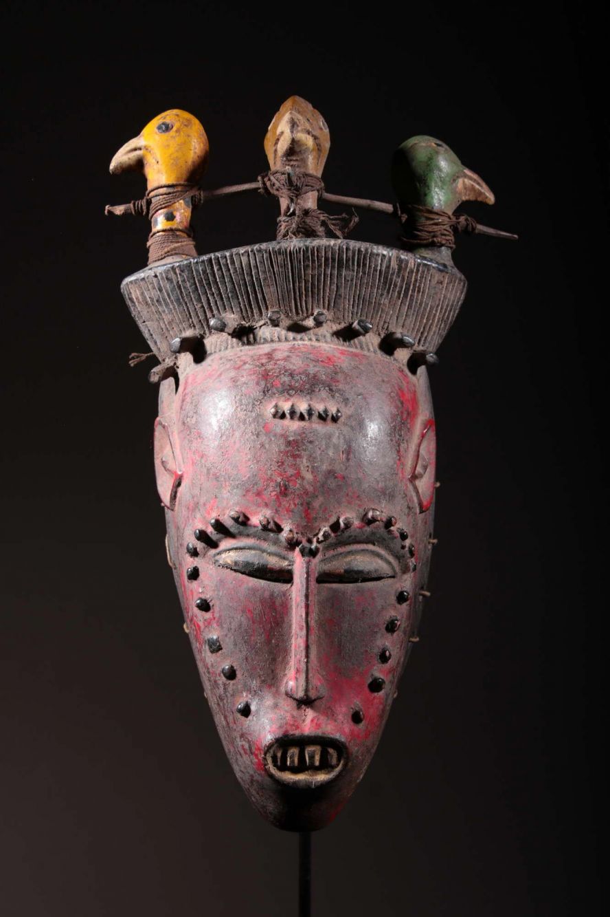 Baoulé mask 