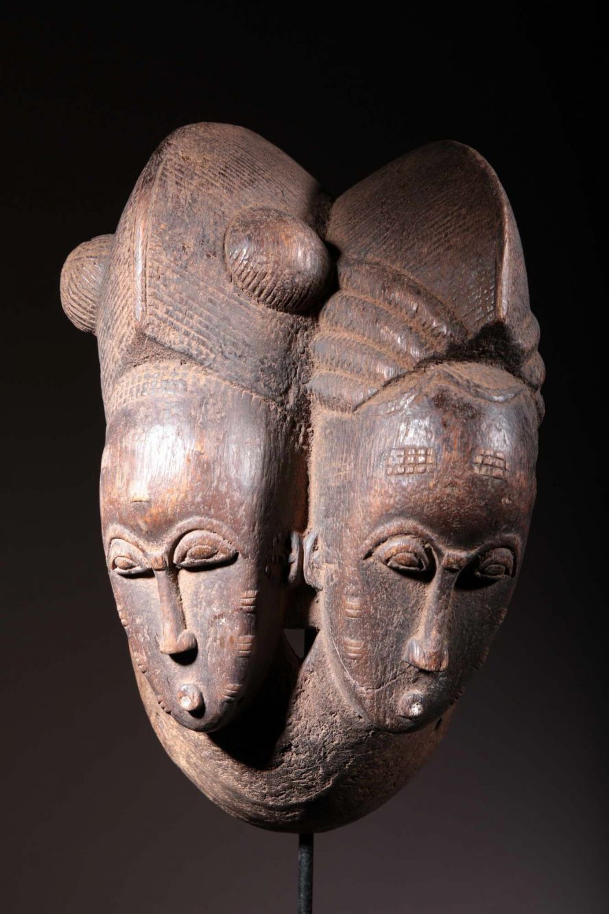 Baoulé mask 