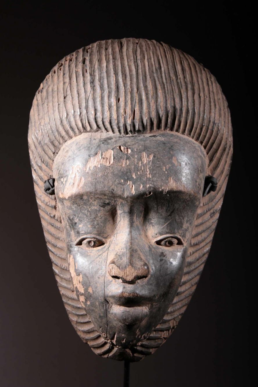 Baoulé family mask 