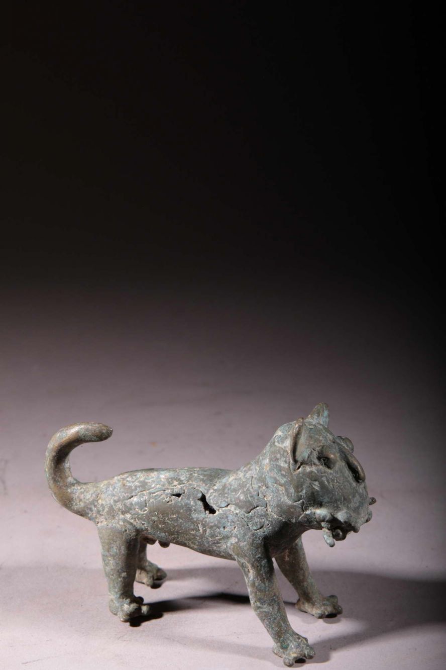 Baoulé bronze Panther 