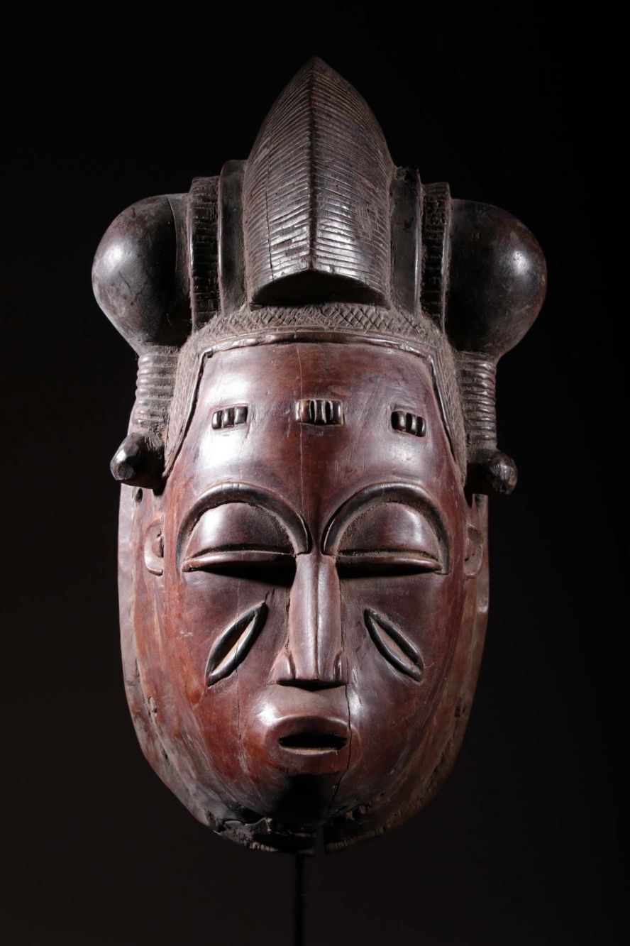 Baoulé mask 