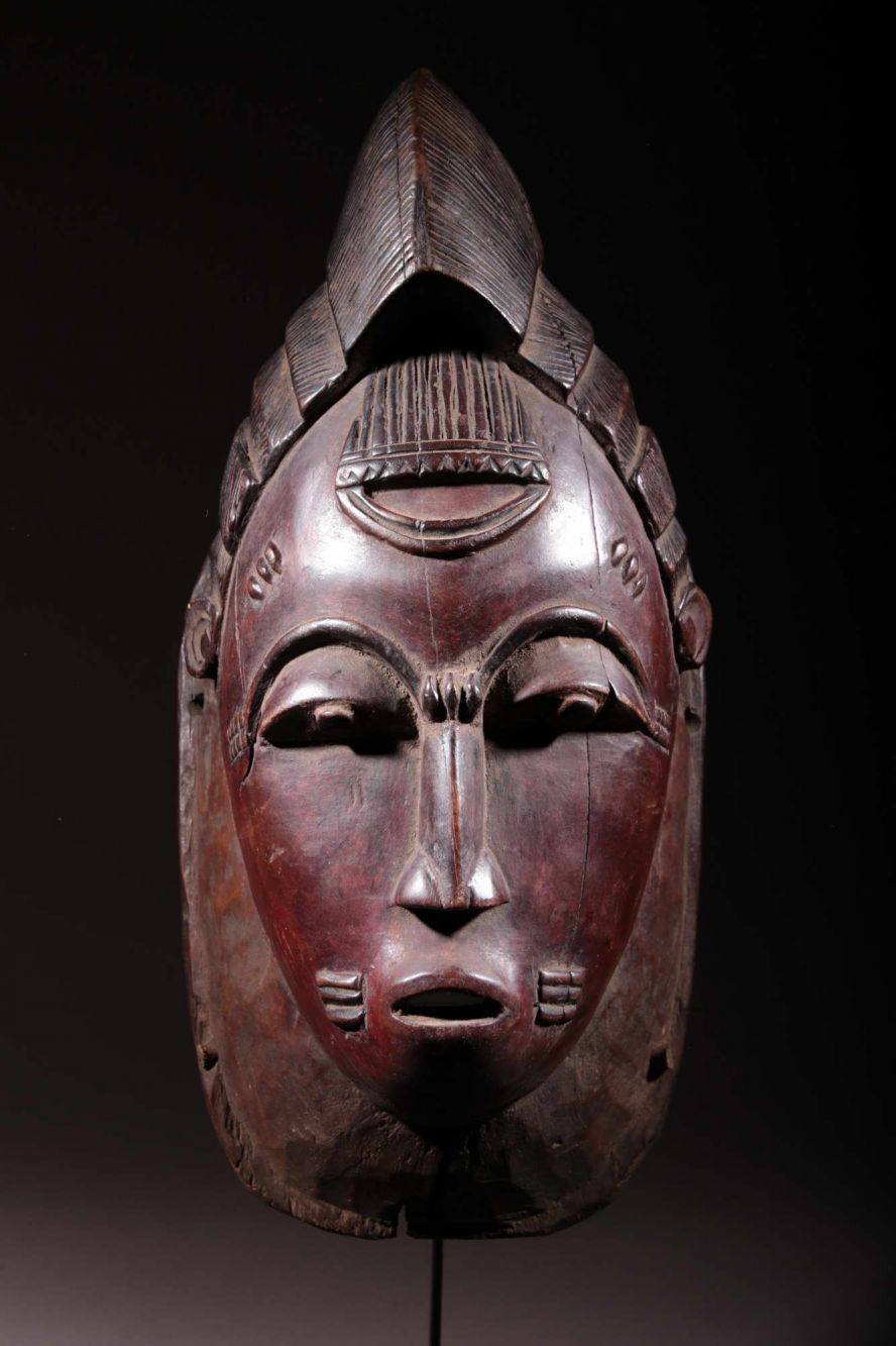 Baoulé mask 