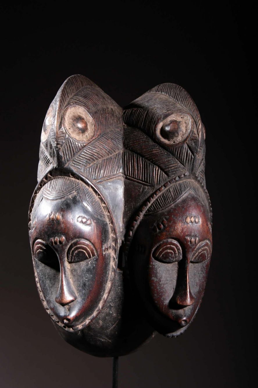 Baoulé mask 