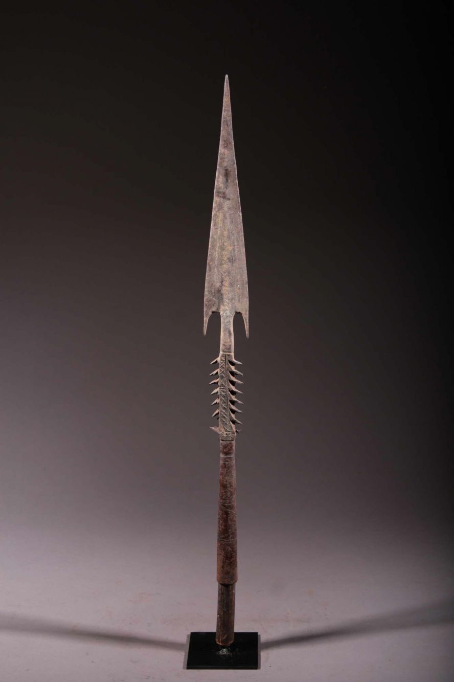 Harpoon spearhead Massa of Chad 