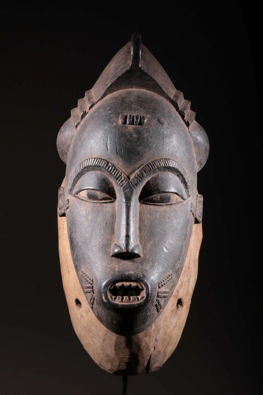 Baoulé mask 