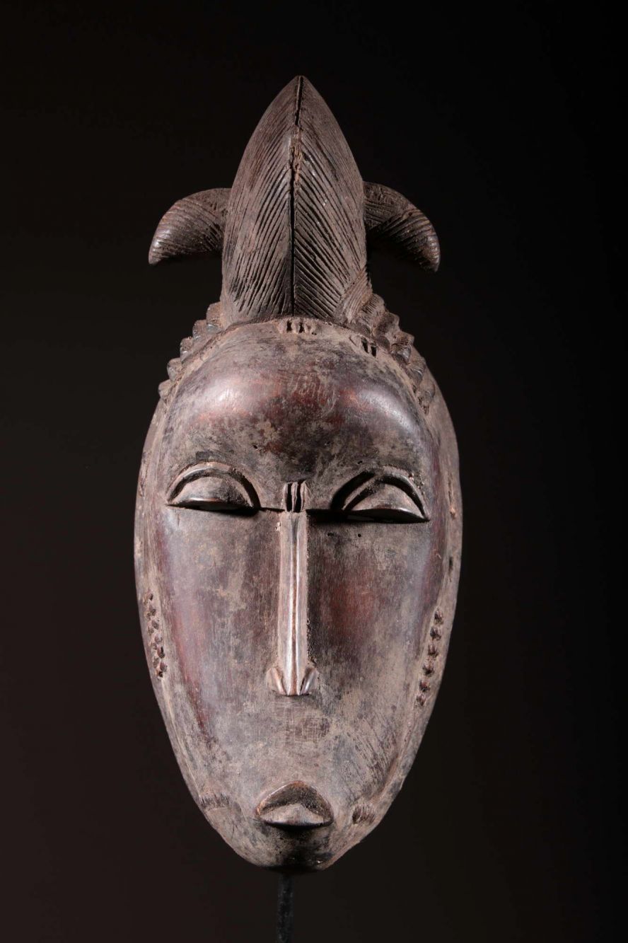 Baoulé mask 