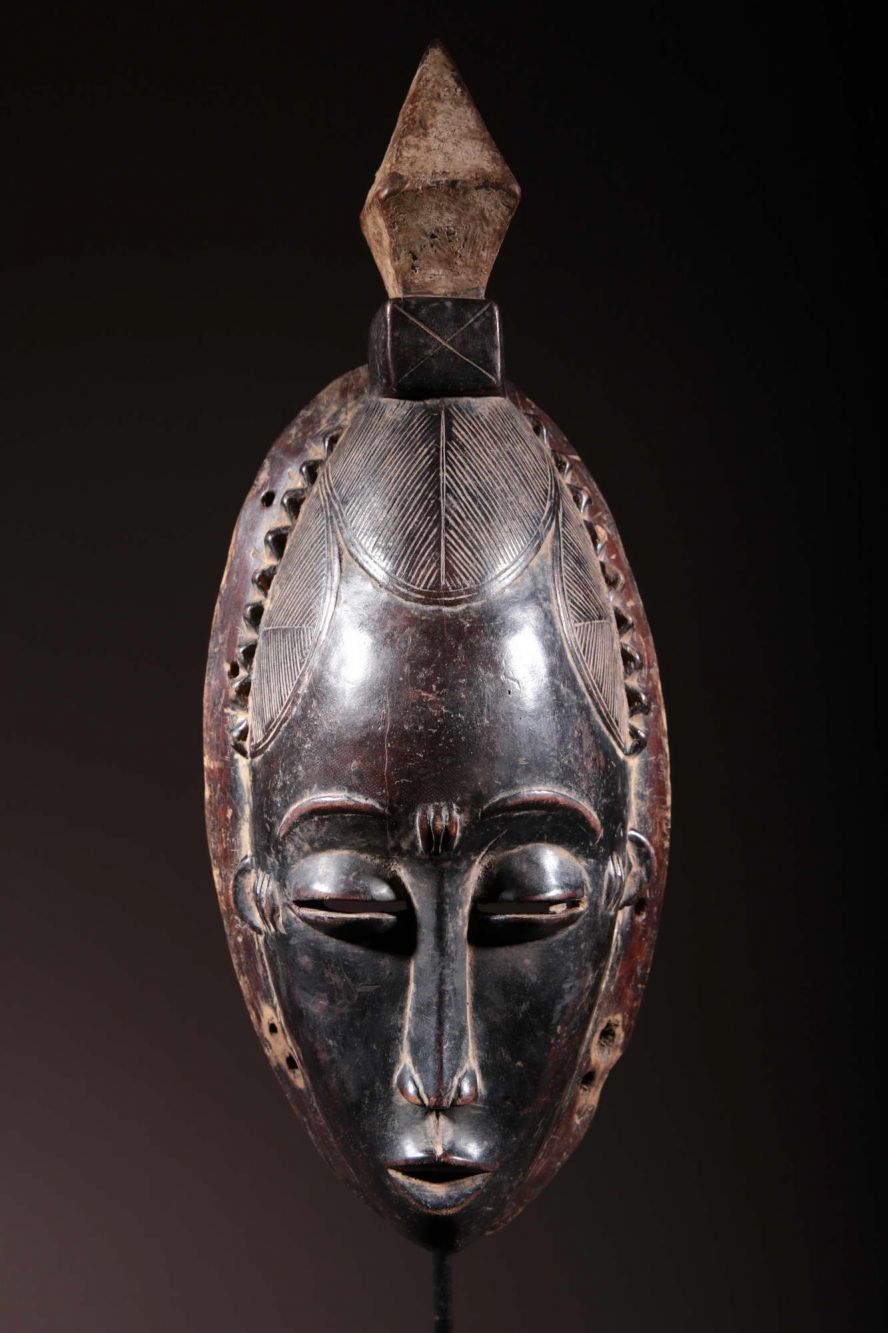 Baoulé mask 