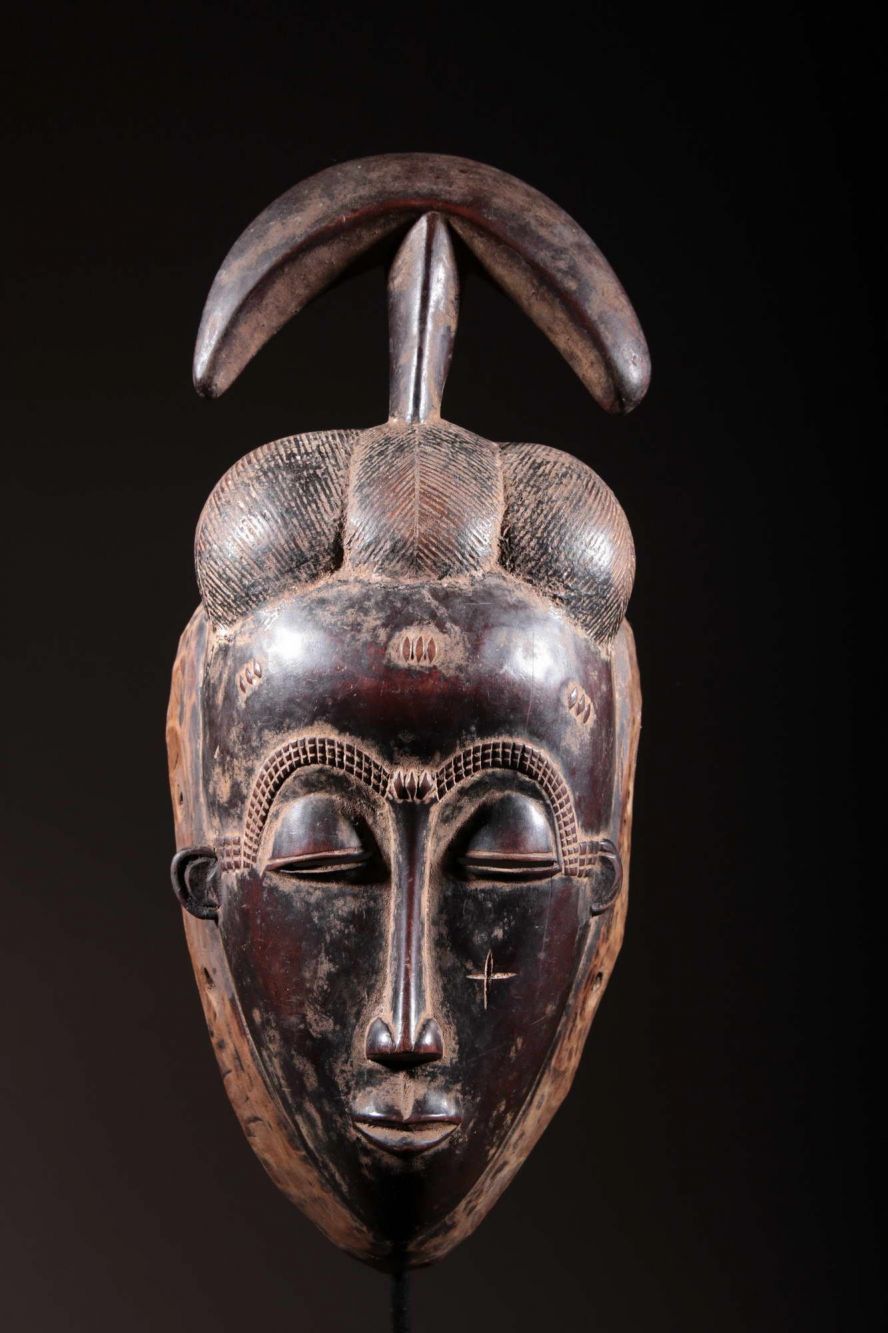 Baoulé mask 