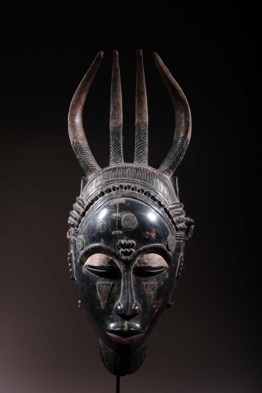 Baoulé mask 