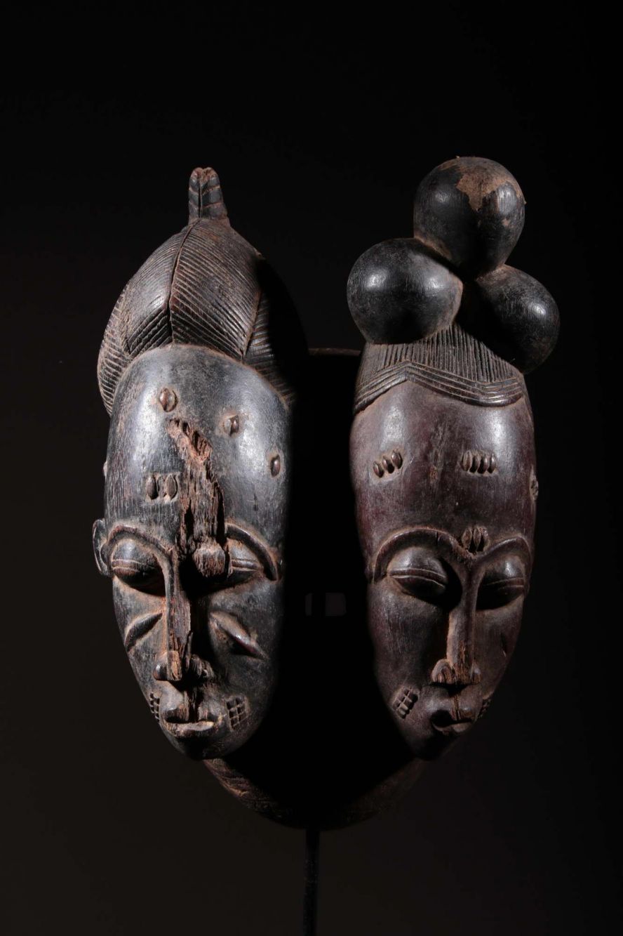 Baoulé mask 