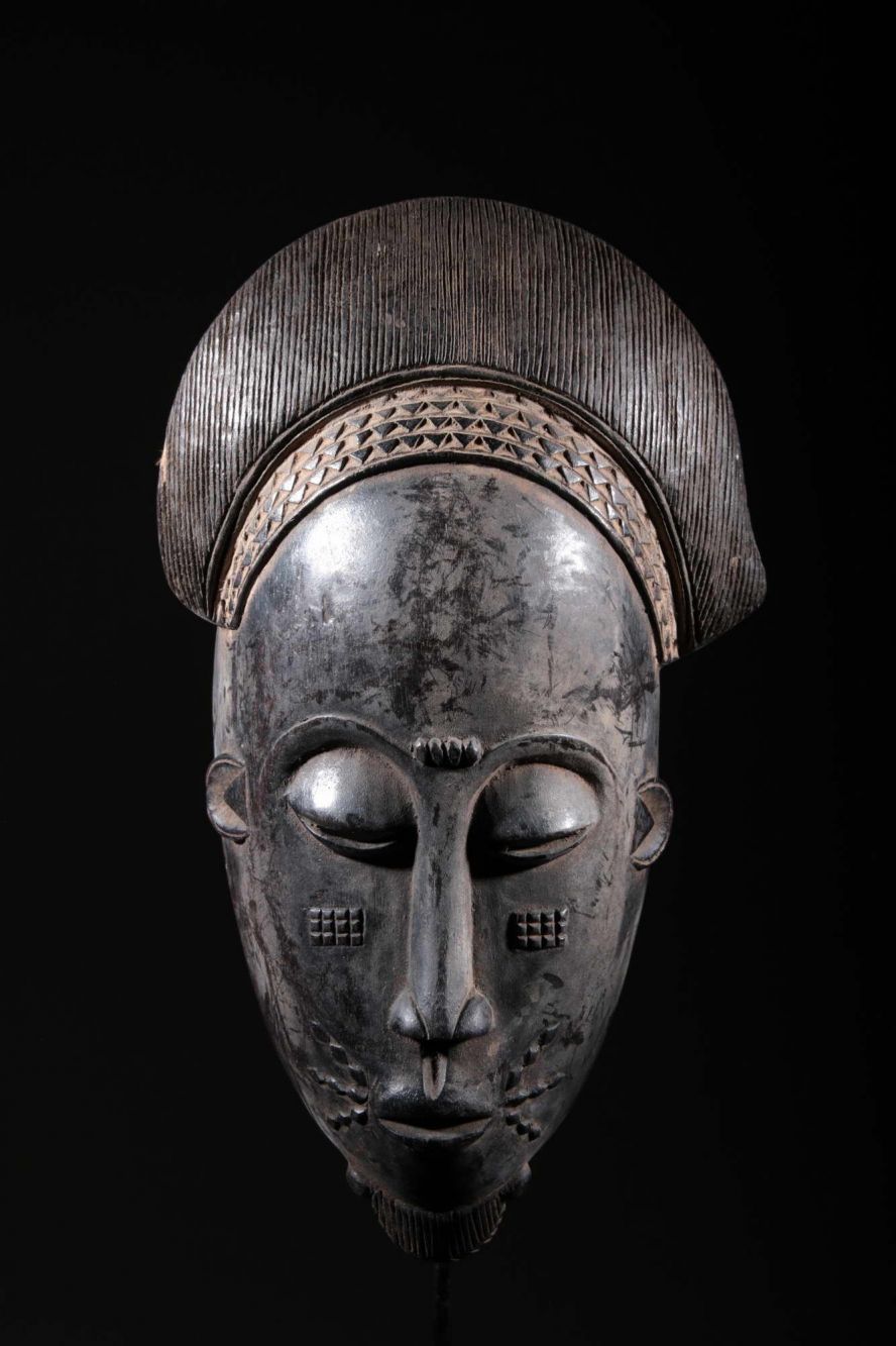 Baoulé mask 