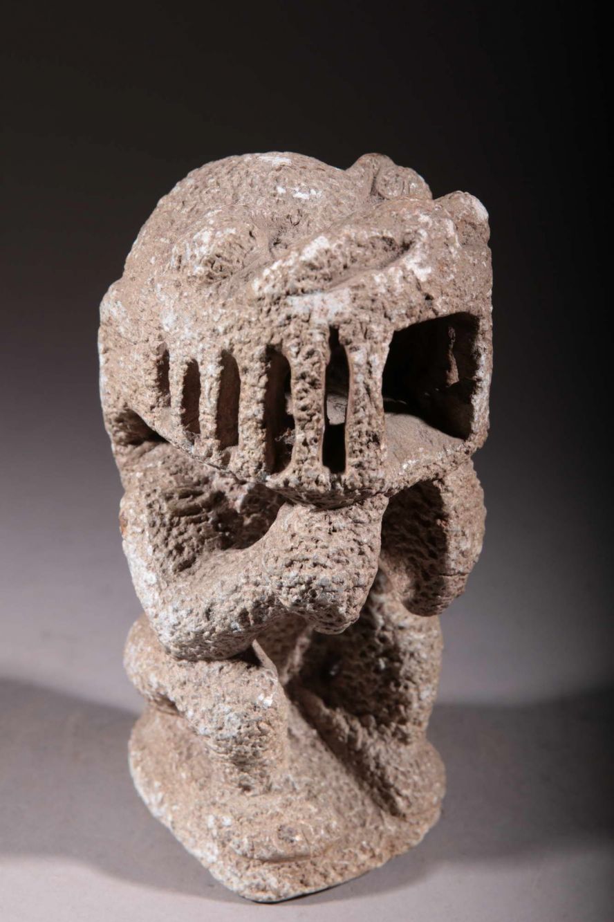 Stone Yoruba statue 