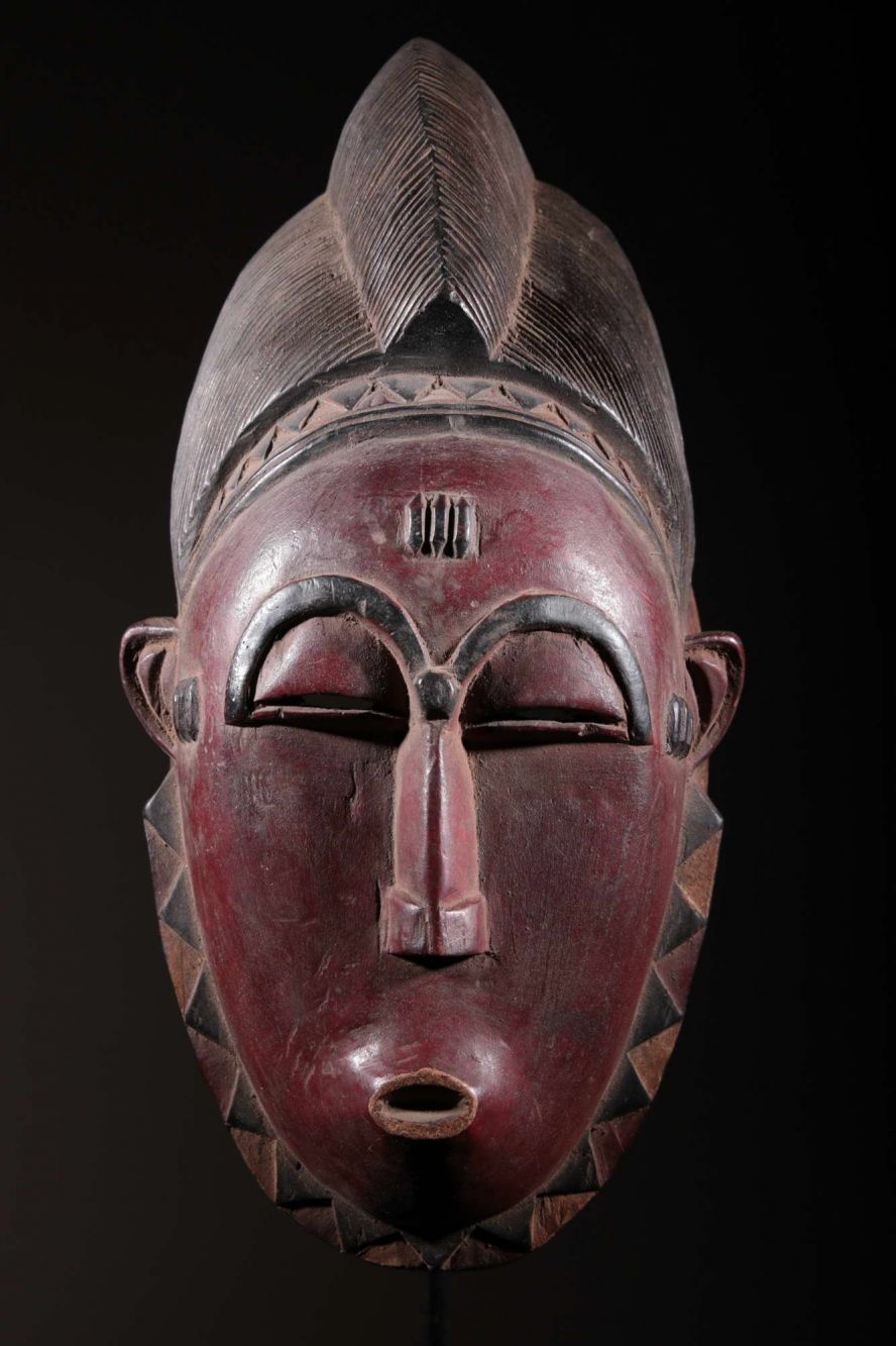 Baoulé mask 