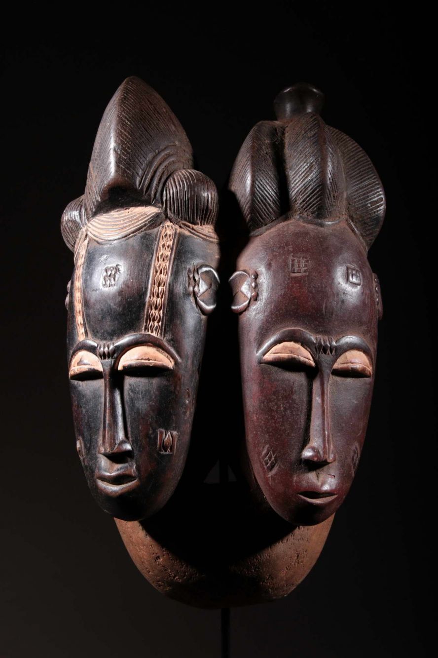 Baoulé mask 