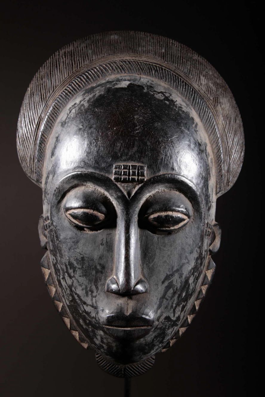 Baoulé mask 