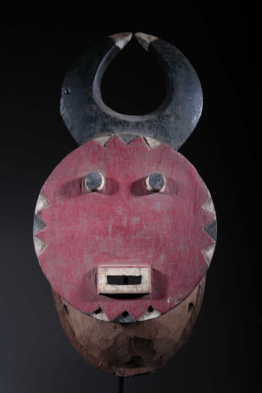 Lunar Baoulé Mask 