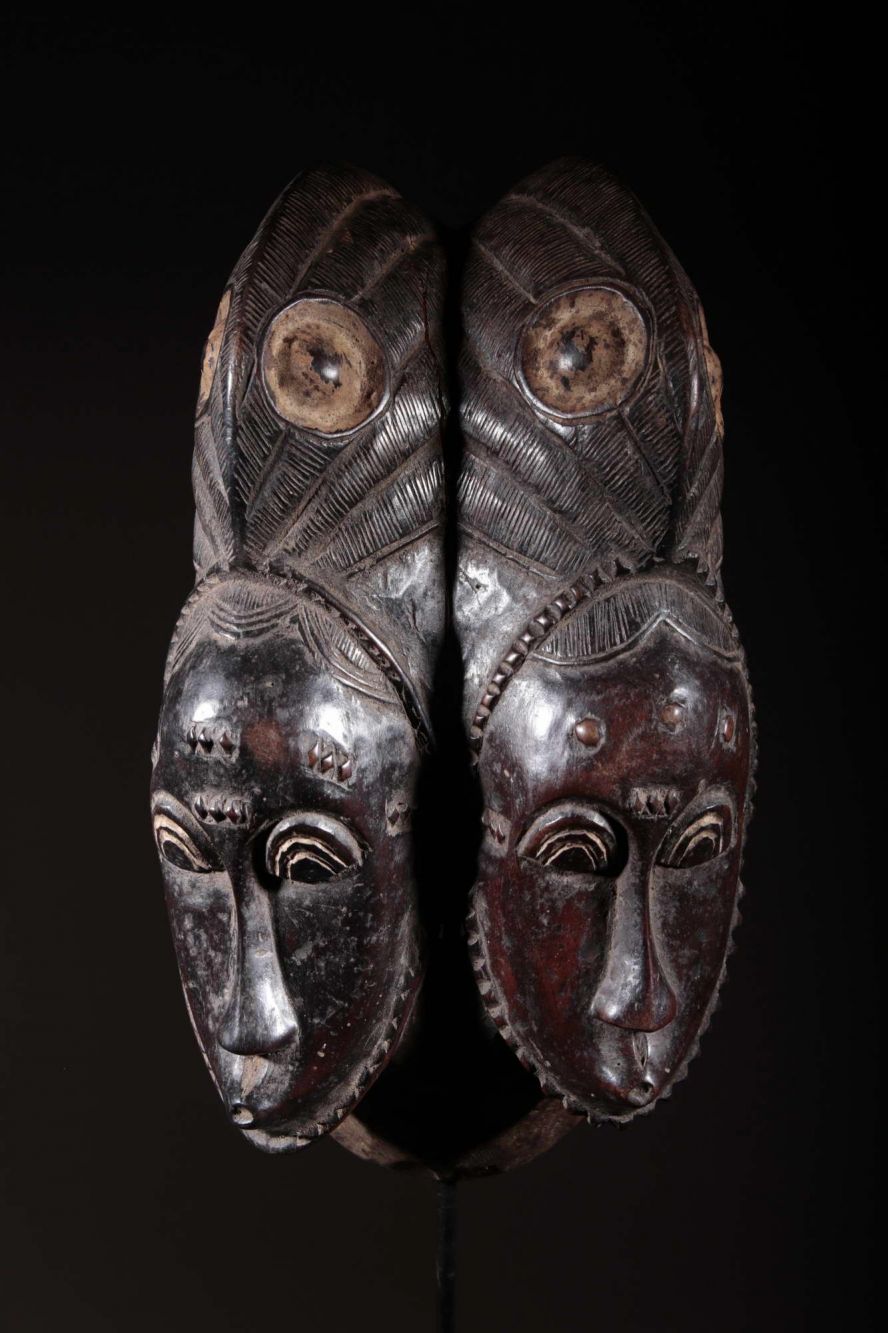 Baoulé mask 