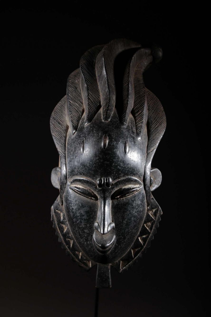 Baoulé mask 