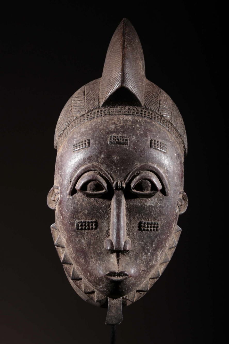 Baoulé mask 