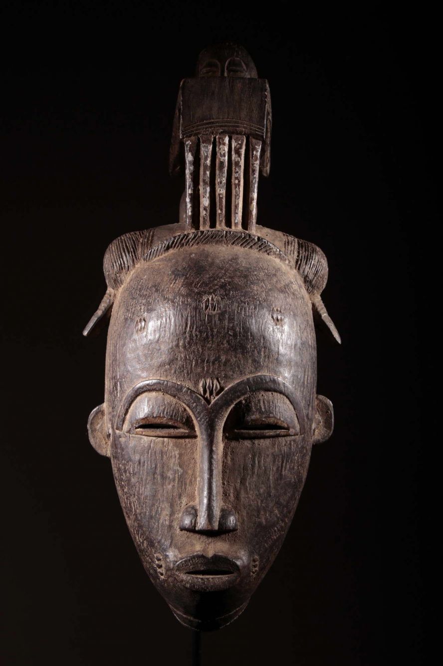 Baoulé mask 