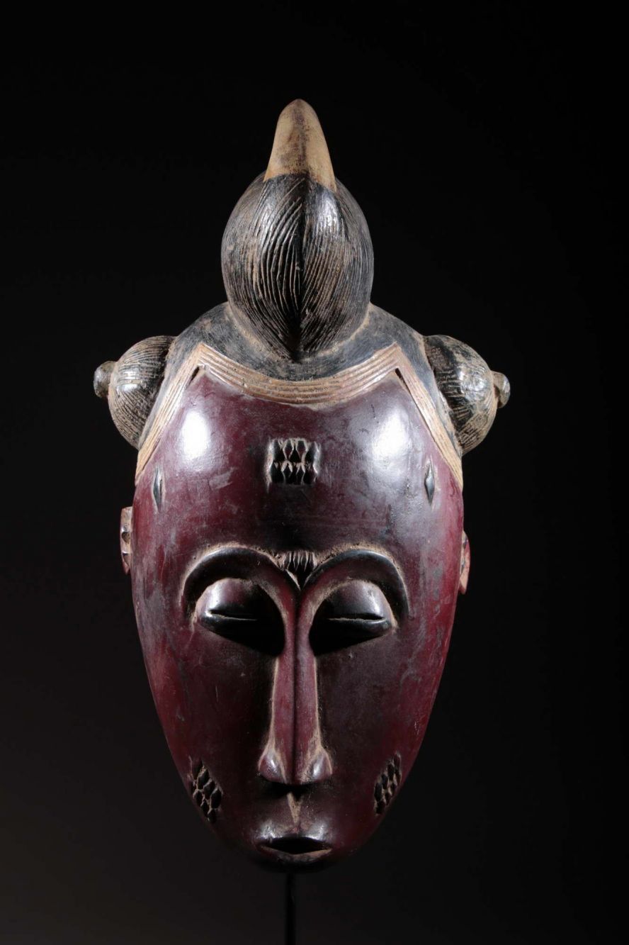 Baoulé mask 