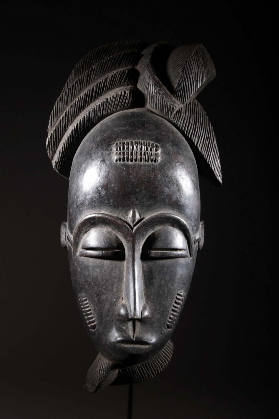 Baoulé mask 