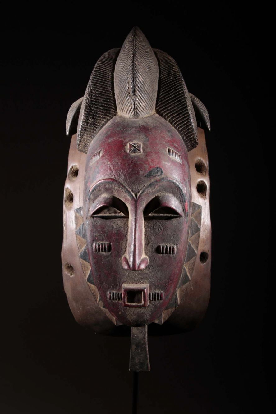 Baoulé mask 