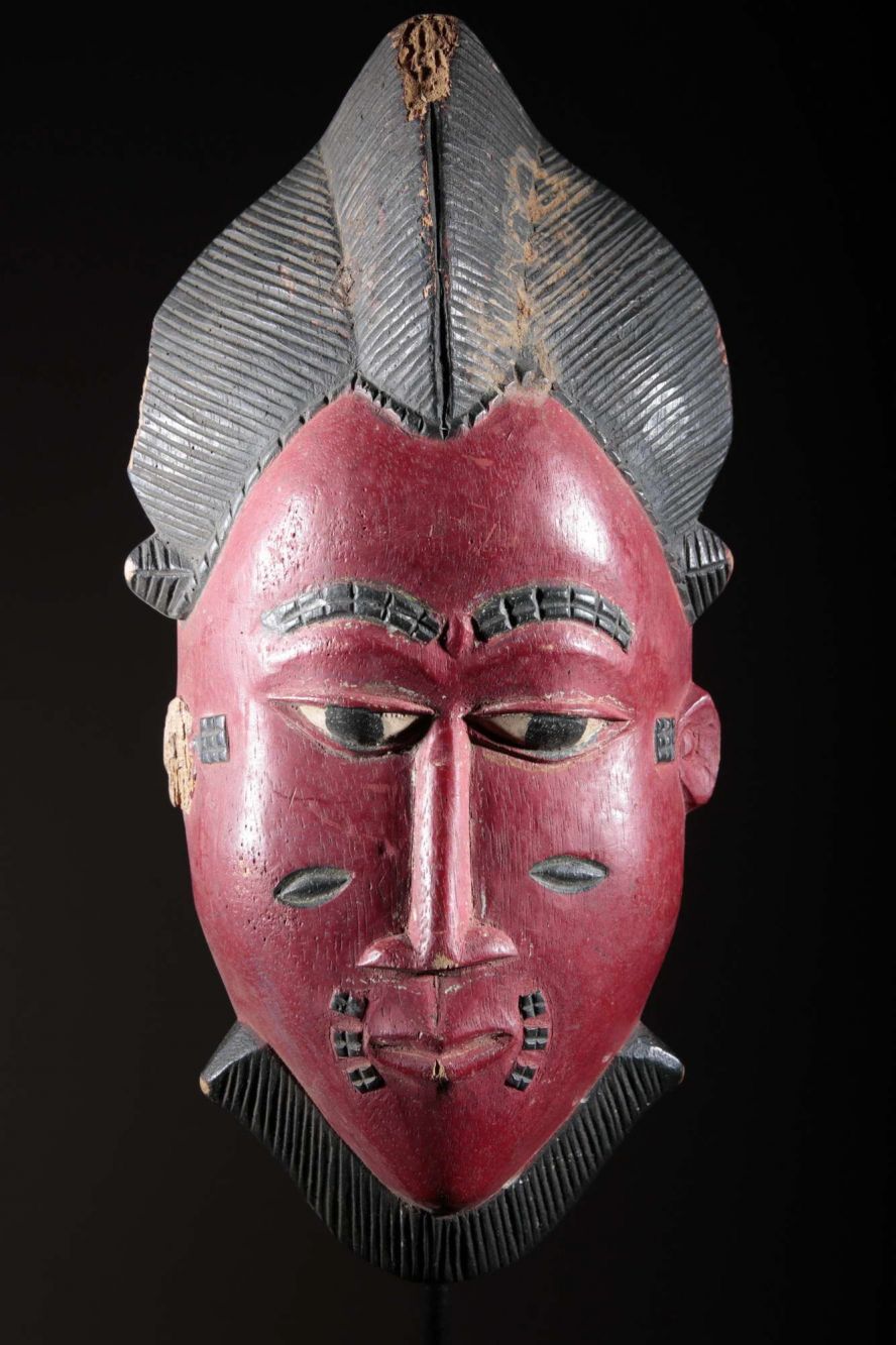 Baoulé mask 