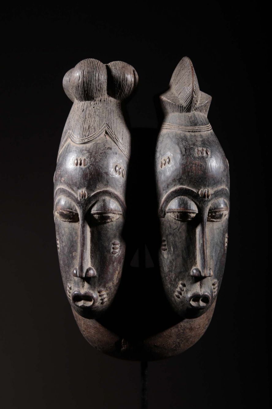 Baoulé mask 