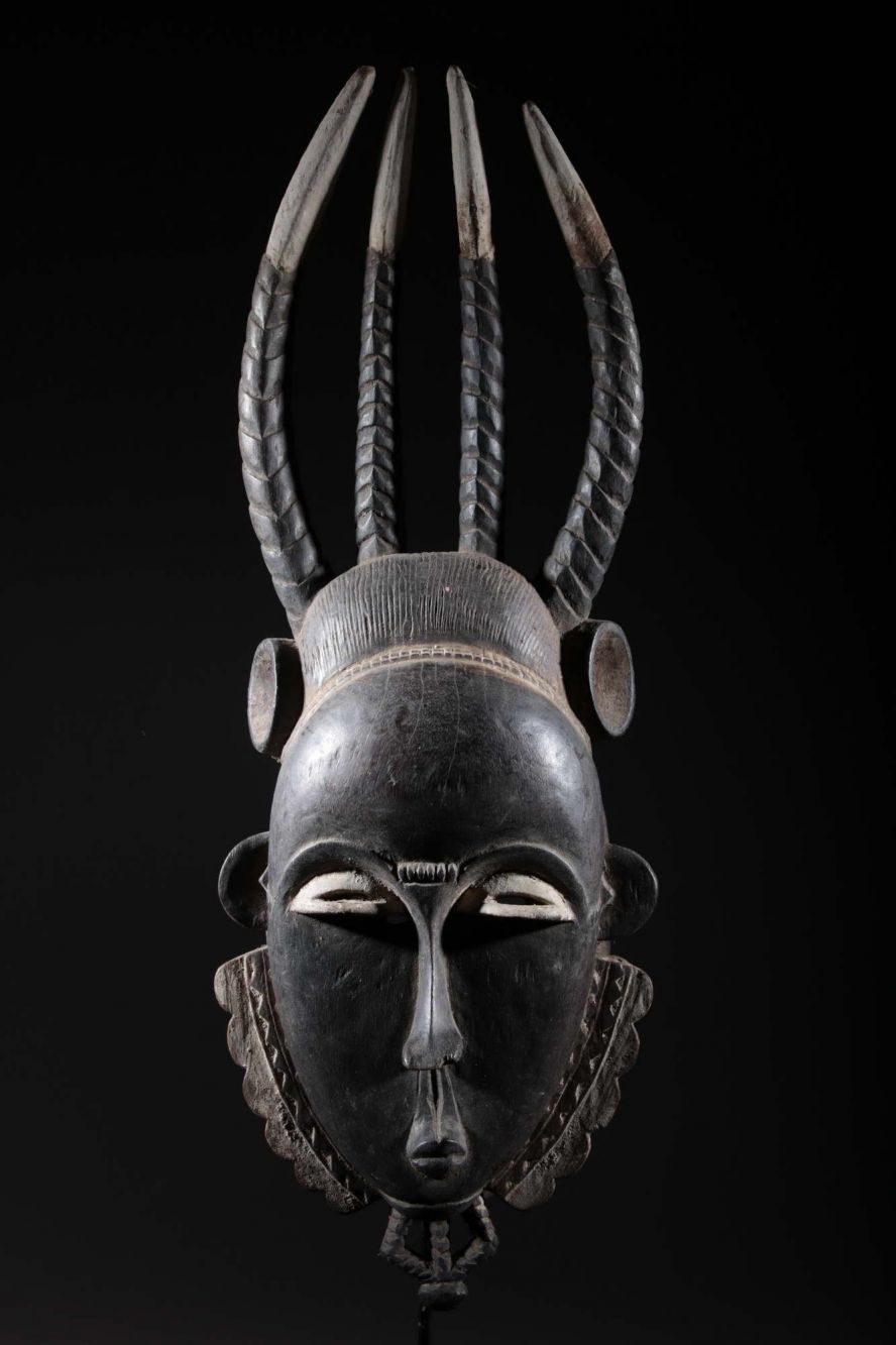 Baoulé mask 