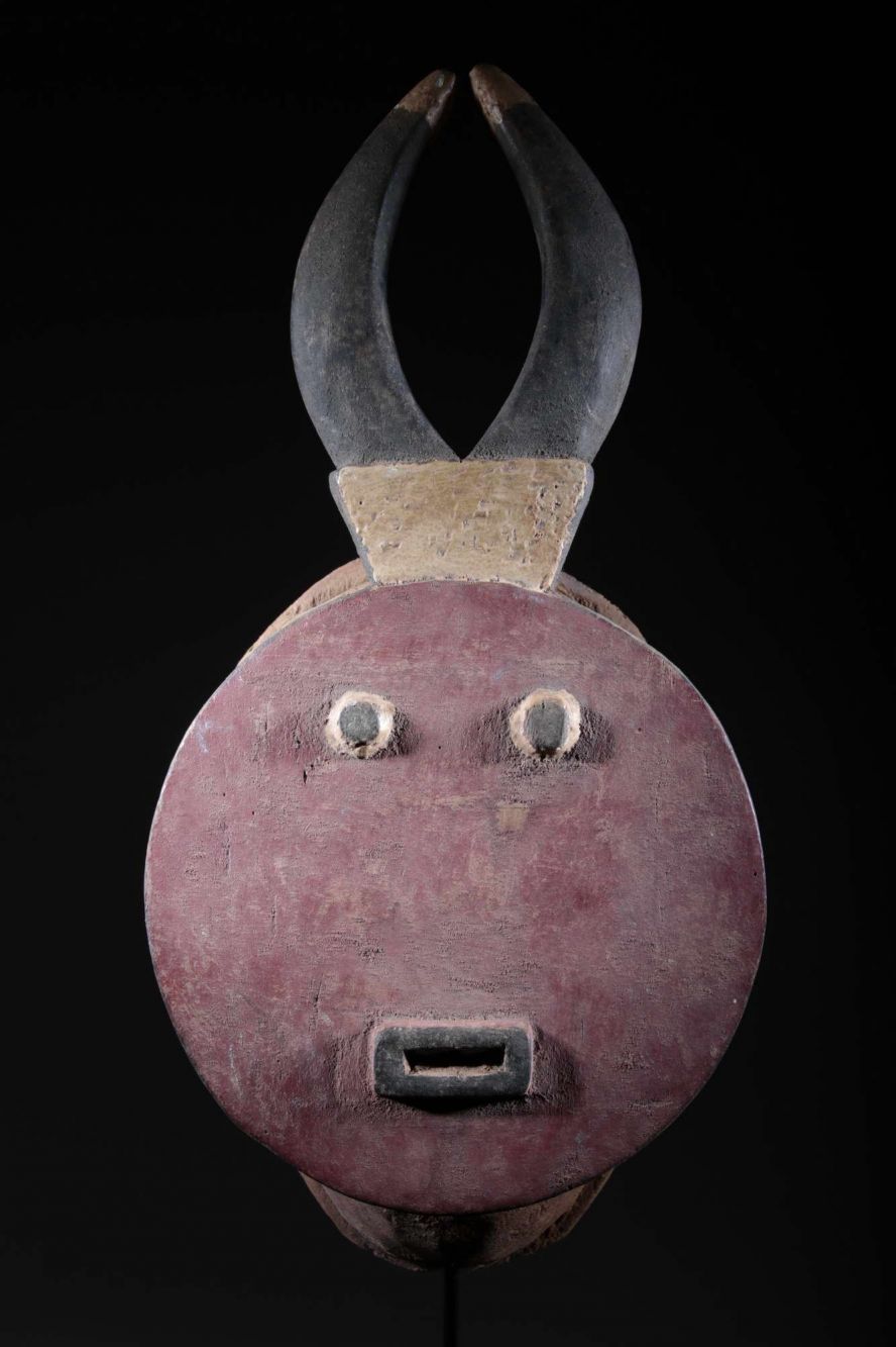 Lunar Baoulé Mask 