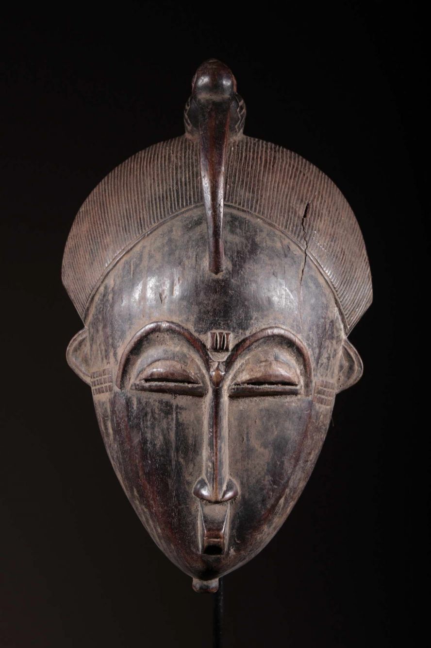 Baoulé mask 