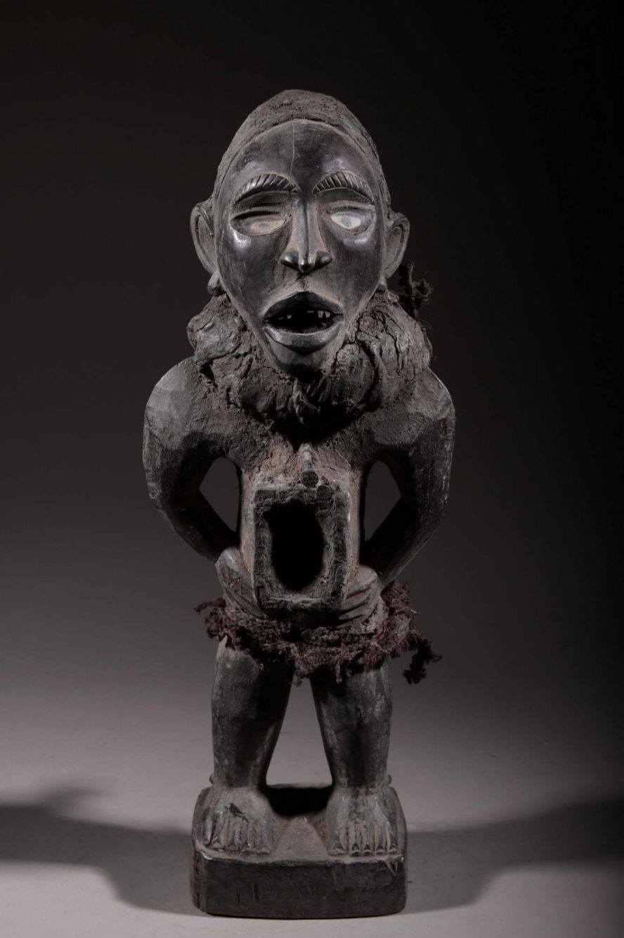 Bakongo idol statue 