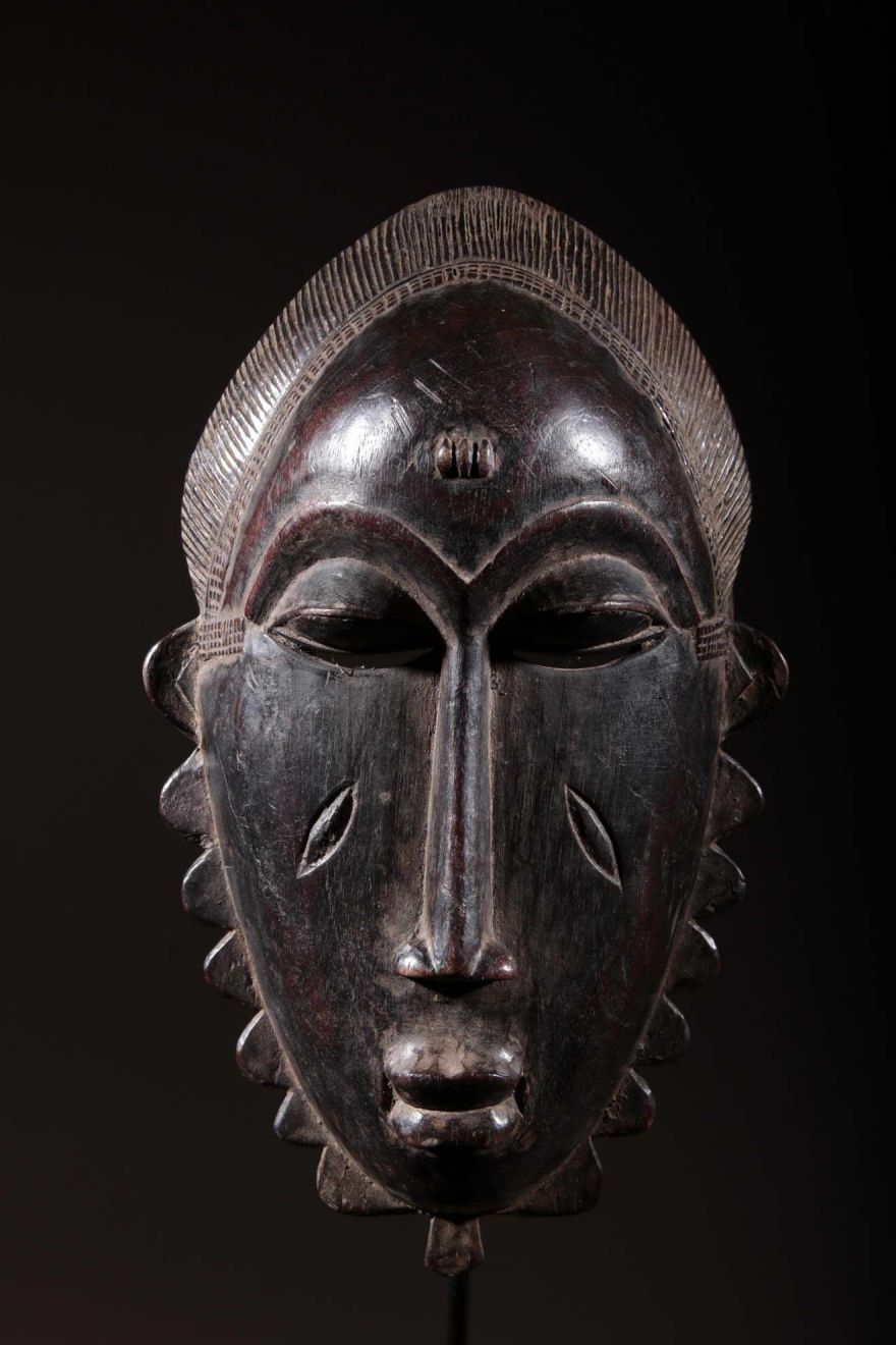 Baoulé mask 