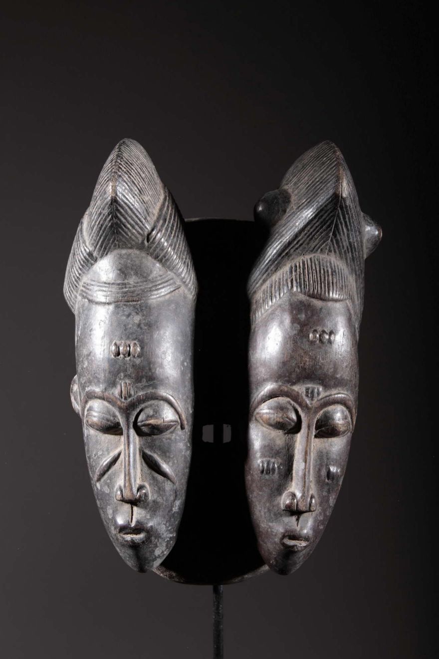 Baoulé mask 