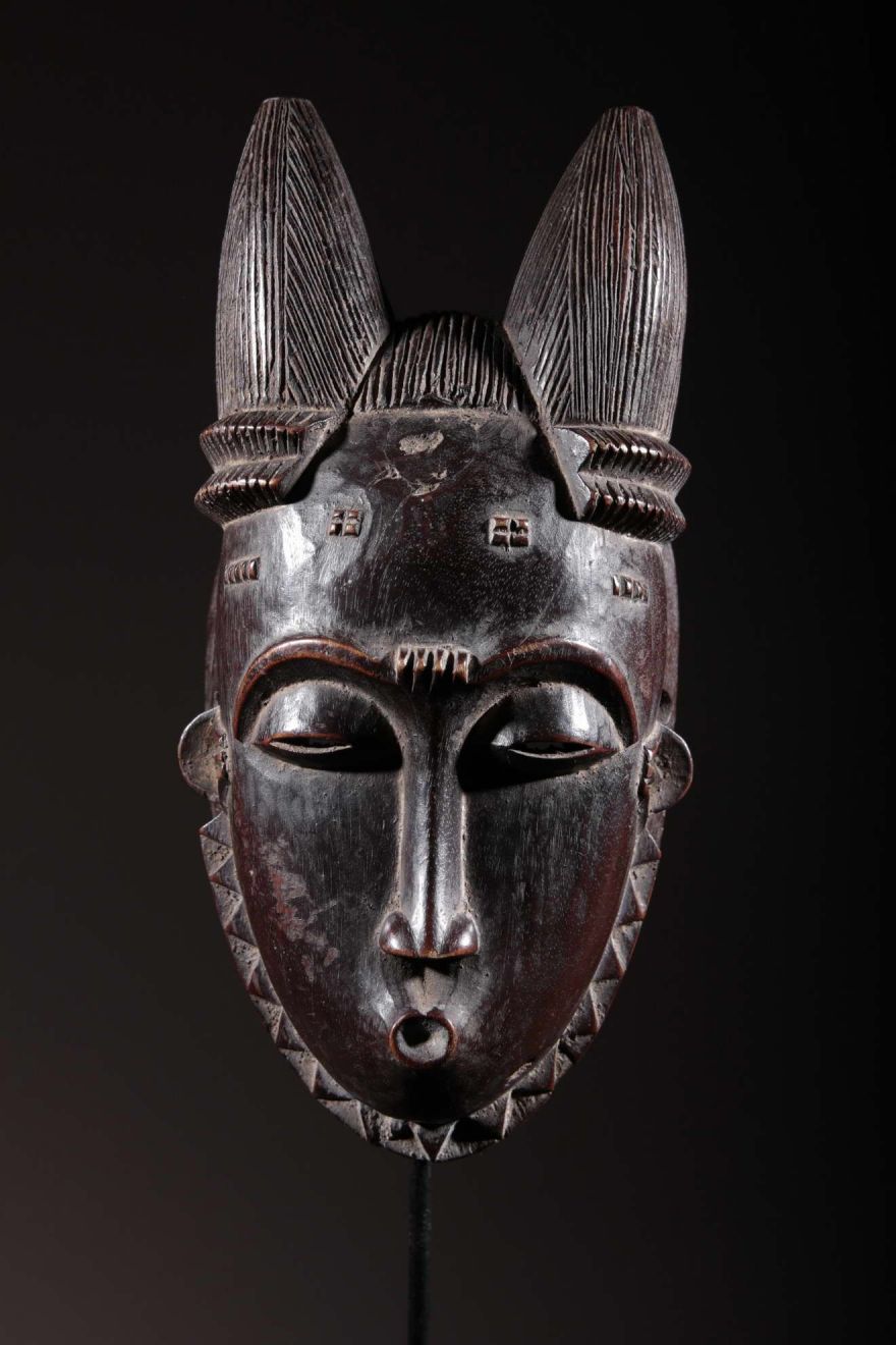 Baoulé mask 