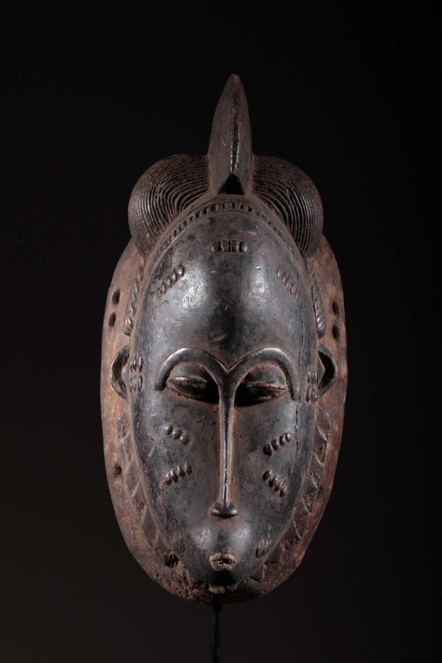 Baoulé mask 