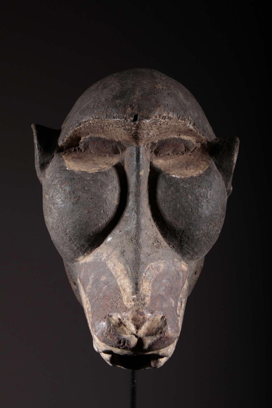 Masque singe Baoulé 
