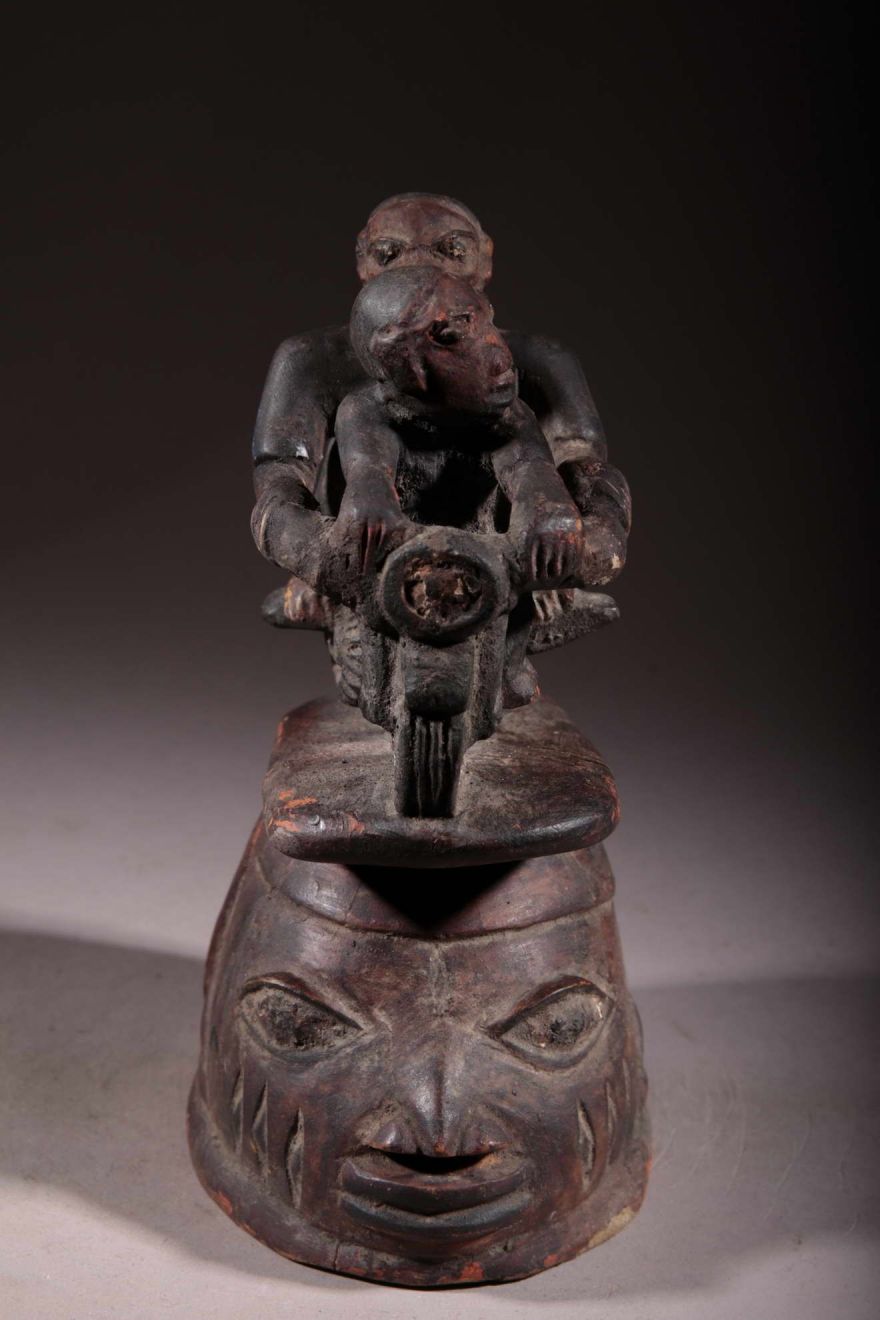Masque passeport Guélédé Yoruba 