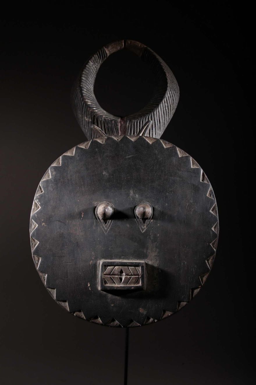 Masque Baoulé Lunaire 