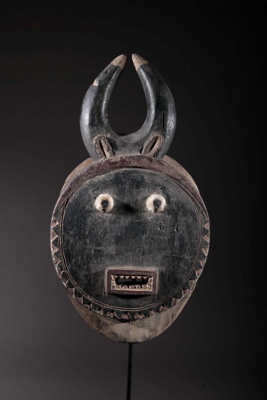 Lunar Baoulé Mask 