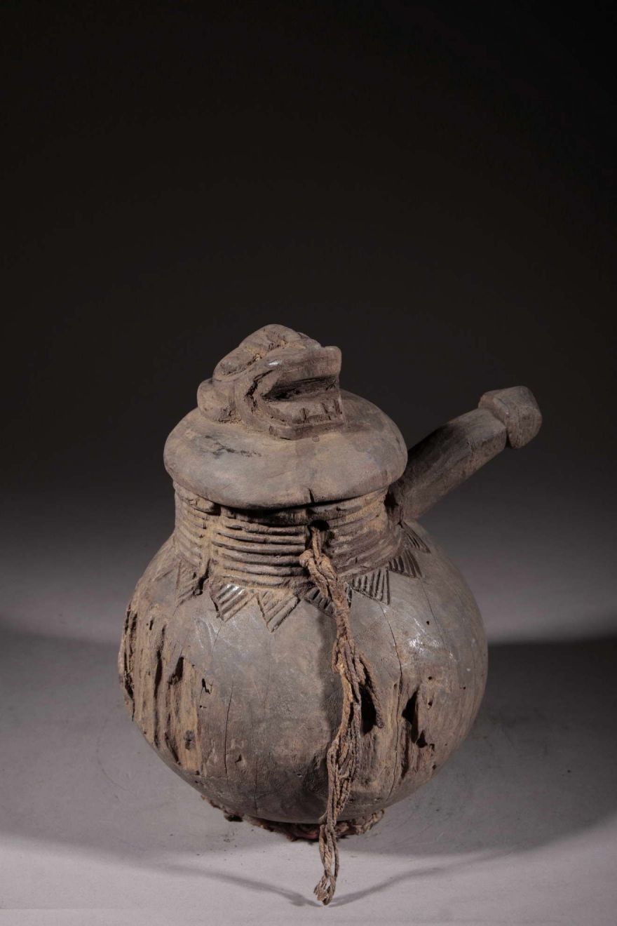 Boite à divination Baoulé 