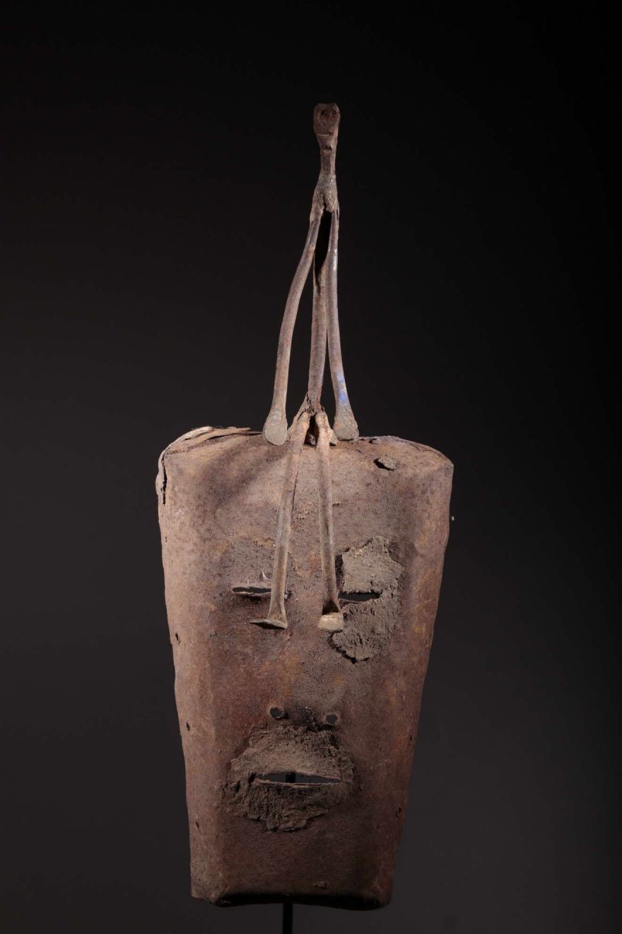 Masque de forgeron Dogon en fer 